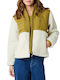 Rip Curl Fleece Damen Jacke in Khaki Farbe