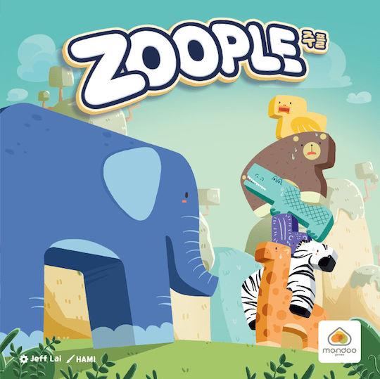Brettspiel Zoople für 2-4 Spieler 8+ Jahre (EN) Mandoo Games