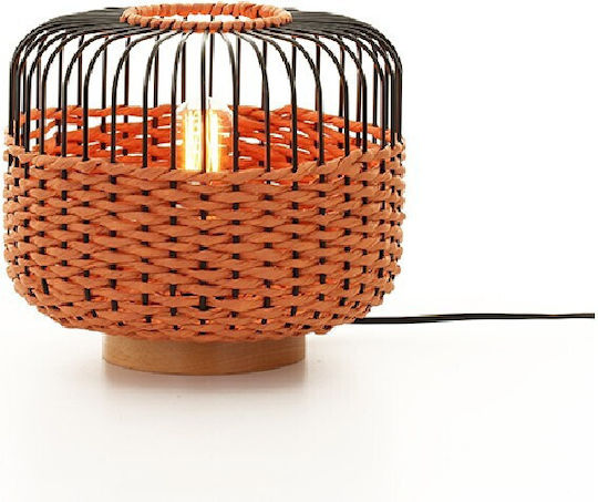 Sun Light Lustră Decorativă cu Soclu pentru Bec E27 Portocaliu