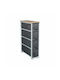 Schubladen Aufbewahrung mit 4 Schubladen L48xB20xH73.5cm
