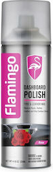 Flamingo Spray Polieren für Kunststoffe im Innenbereich - Armaturenbrett mit Duft Rose 220ml 14587