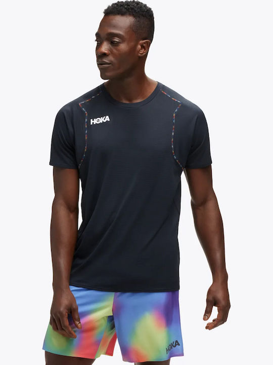 Glide Sportliches T-Shirt Schwarz