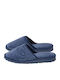 Winter Damen Hausschuhe Marineblau