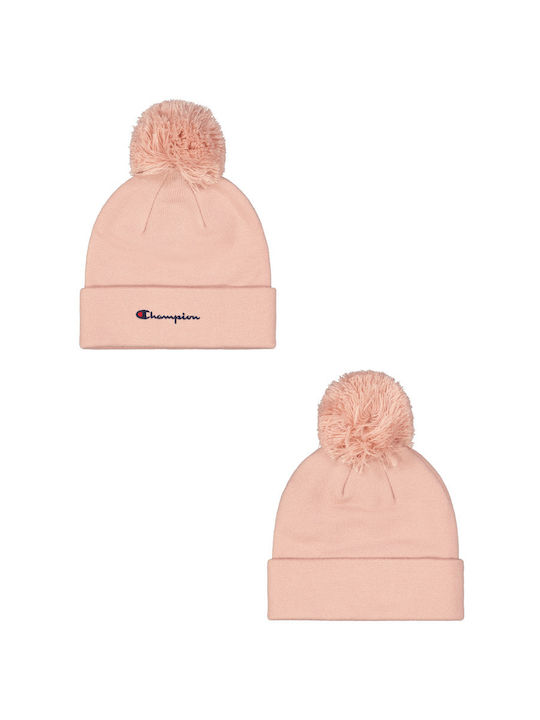 Champion Knitted Beanie Cap Pink