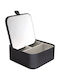 Kleine Wolke Jewellery Box with Mirror Black 15x6x15cm