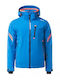 Brugi Herren Winter Jacke Lässig Blau