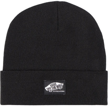 Beanie Unisex Σκούφος Πλεκτός σε Μαύρο χρώμα