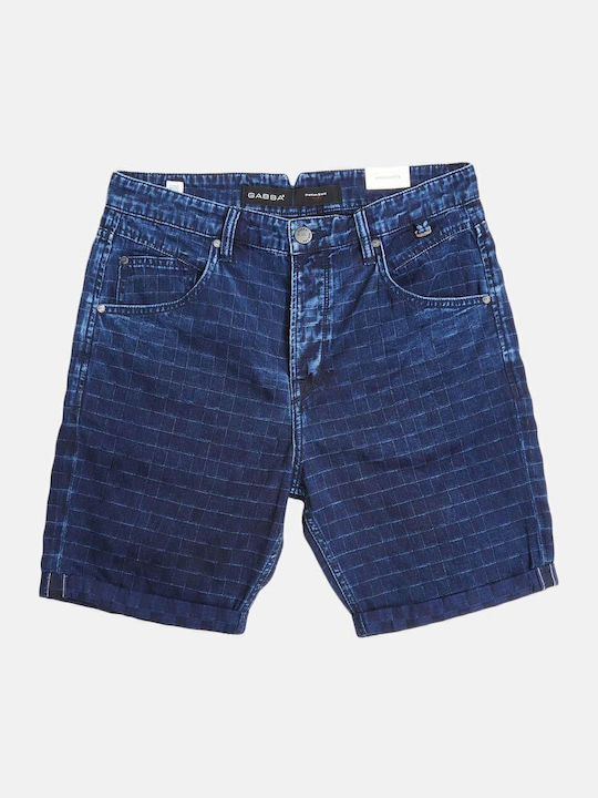 Herrenshorts Jeans Marineblau