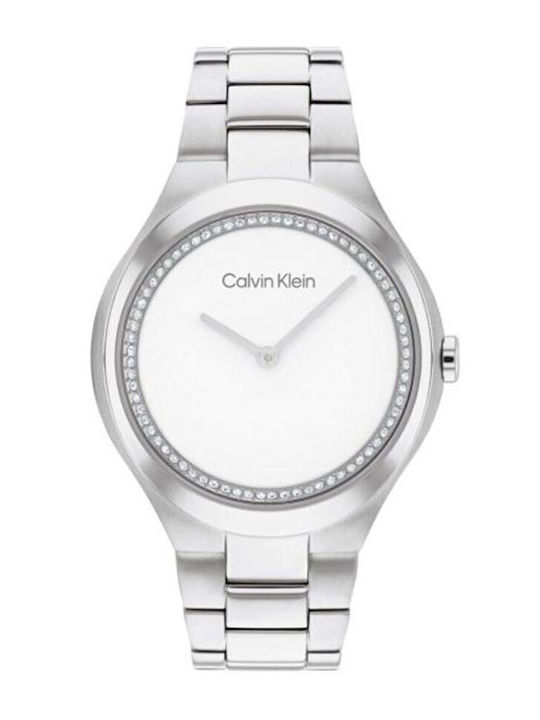 Calvin Klein Admire Women's Watch with Silver Metal Bracelet