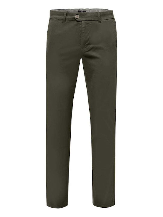 Fynch Hatton Hose Chino Khaki