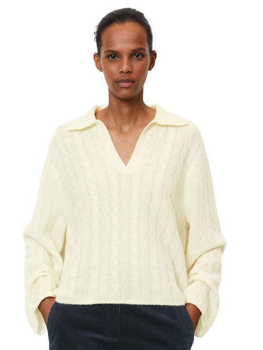 Marc O'Polo Winter Women's Blouse Long Sleeve White