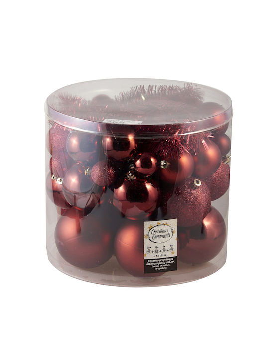 Hängendes Kugel Ornament Ornament Kunststoff Bu...