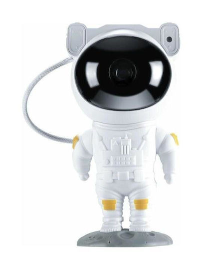 Andowl Παιδικό Φωτιστικό Projector Astronaut με Προβολή Αστεριών Λευκό 21x11cm Andowl Παιδικό Φωτιστικό Projector Astronaut με Προβολή Αστεριών Λευκό 21x11cm