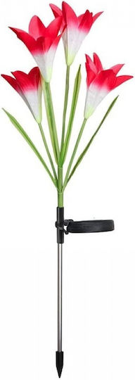 Set of 2 Stake Solar Lights with Red Light