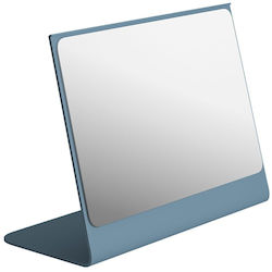 Pam & Co Tisch-Schminkspiegel 10 x 18 cm Blau