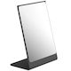 Pam & Co Makeup Mirror Tabletop 10x22cm Black