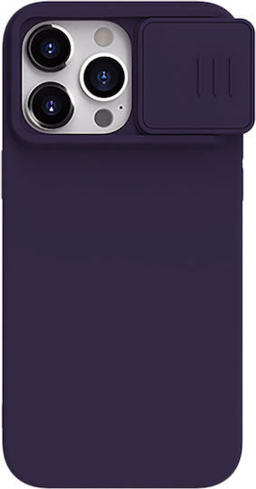 Nillkin Camshield Silky Back Cover Silicone 0.2mm Purple (iPhone 15 Pro)