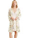 Catherine's Pentru Femei Halat cu Cămașă de noapte Bej