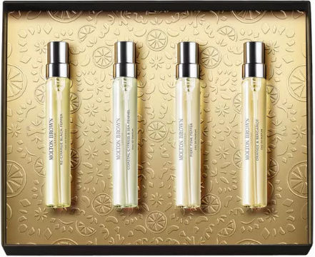 Molton Brown Spicy & Citrus Fragrance Discovery Men's Set with Eau de Parfum and Mini Perfume 4pcs