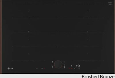 Neff Plită cu Inducție Autonomă 83.4x52.7εκ. Bronz periat