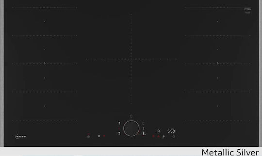 Neff Επαγωγική Εστία με Πλαίσιο Αυτόνομη 93.4x52.7εκ. Brushed Bronze