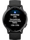 Garmin Vivoactive 5 Aluminium 42mm Waterproof Smartwatch with Heart Rate Monitor (Slate Bezel With Black Silicone Band)