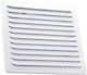 Anko Vent Louver 15x15cm Square with Screen