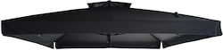Epiplo-Fos Replacement Umbrella Fabric Gray 3.5x3.5m