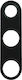 Camera Lens Glass Black for Galaxy A20s