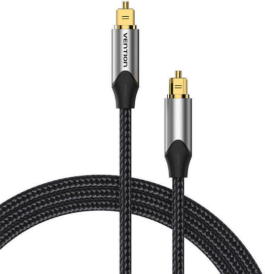 Vention Optical Audio Cable TOS male - TOS male Μαύρο 5m (BAVHJ)