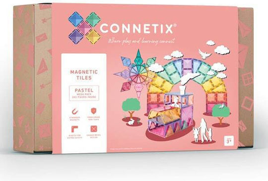 Connetix Μαγνητικό Παιχνίδι Κατασκευών Pastel