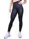 Everyday Women's Long Firming High Waist & Push Up Black Leggings