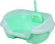Pet Interest Λεκάνη Γάτας Πράσινη Μ40 x Π30 x Υ18cm