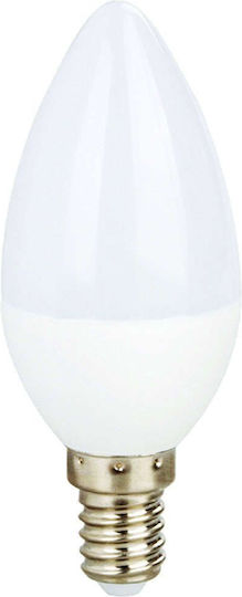 Aca LED Bulb 7W for Socket E14 and Shape C35 Natural White 710lm