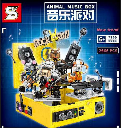 Building Blocks for 6+ Years 2666 Pieces