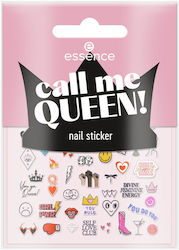 Essence Stickers with Design,art stickers for Nails in Gold Color 45pcs