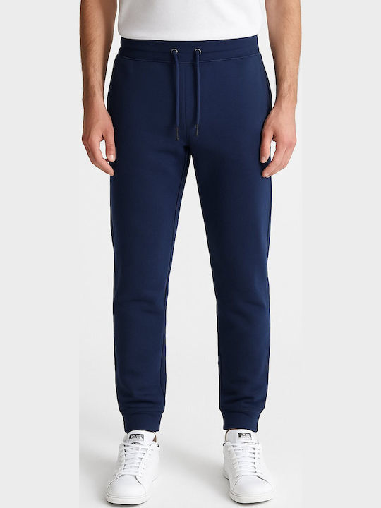 Cotton Point Jogginghose mit Gummizug Blau