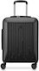 Delsey Christine Cabin Travel Suitcase Hard Black with 4 Wheels Height 54.5cm 389480300EU