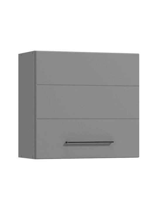 Petra G60a Wall Cabinet Γκρι Γραφίτης L60xW30xH57cm