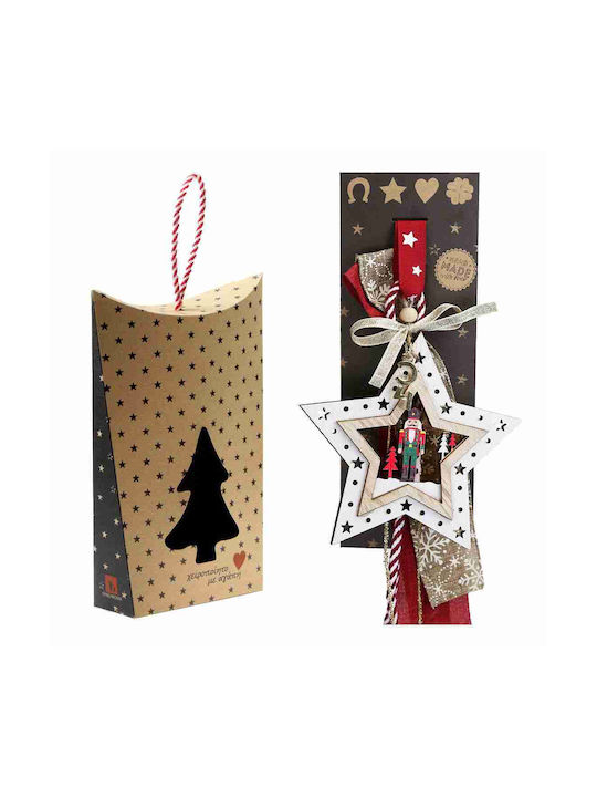 Synchronia Christmas Wooden Ornament 19x30cm