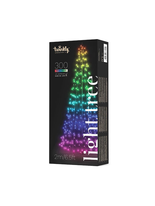 300 Lights LED 2m. White in String 1pcs