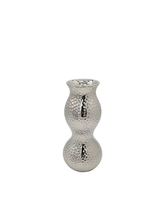 Marhome Decorative Vase Silver 13x28.5cm