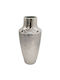 Marhome Decorative Vase Silver 16.3x16.3x43.5cm