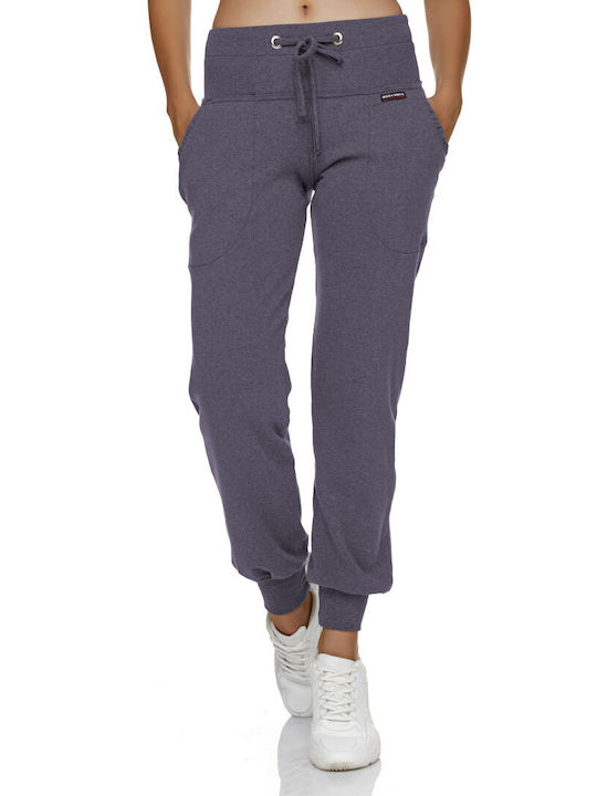 Bodymove Damen-Sweatpants Blau