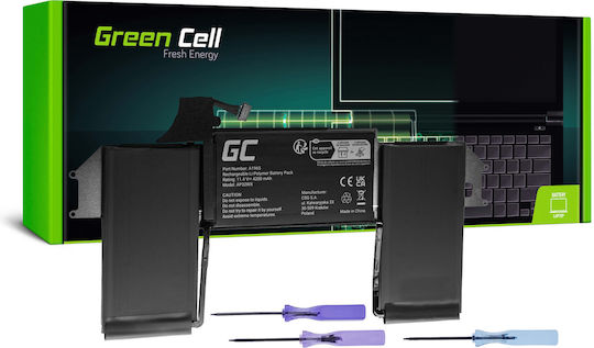 Green Cell Kompatible Batterie für Apfel MacBook Air MacBook Air 13 (2018 / 2019 / 2020) mit 4200mAh