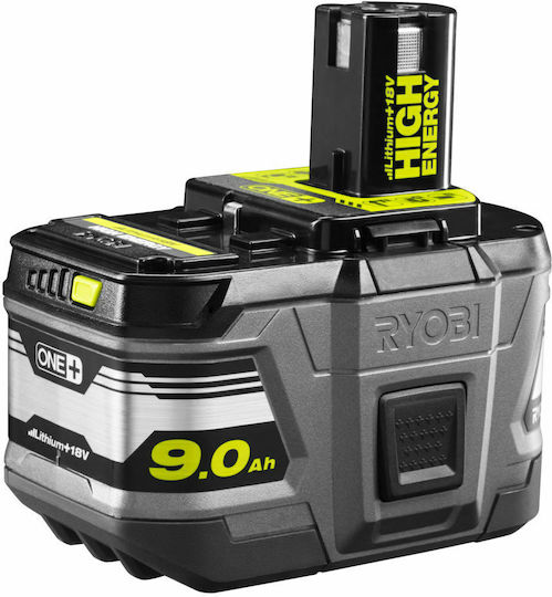 Ryobi Tool Battery Lithium 18V with Capacity 9Ah RB18L90