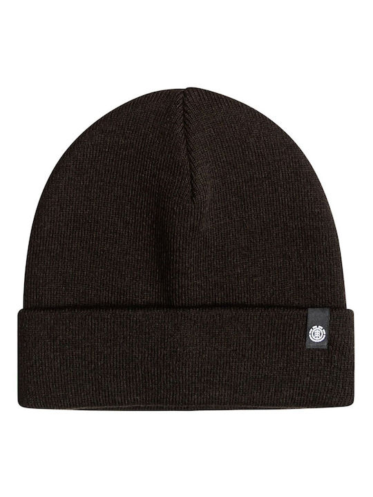 DC Beanie Unisex Σκούφος Πλεκτός σε Μαύρο χρώμα