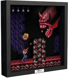 Pixel Frames Contra Dragon God Figure