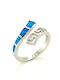 Drandakis Ring with Stones made of Silver