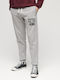 Ovin Sweatpants with Elastic Gray